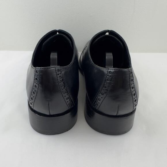 NWOB Cole Haan Preston Grand‎ Cap black leather Oxford M-9 - Picture 3 of 10